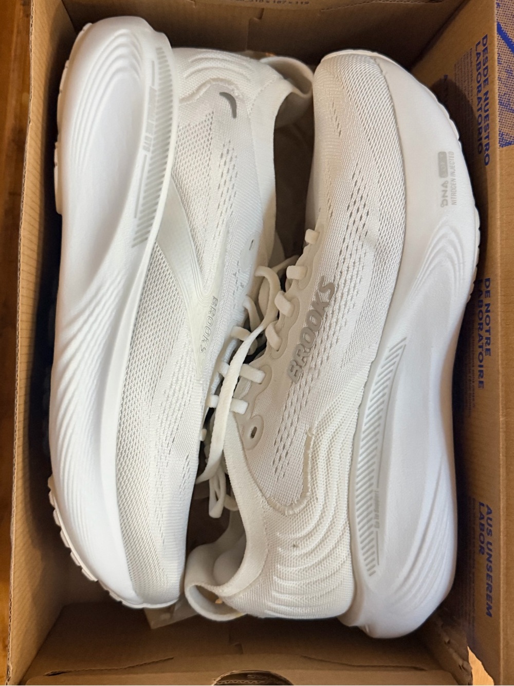 Brooks Women All-White Athletic Sneakers - Picture 6 of 6